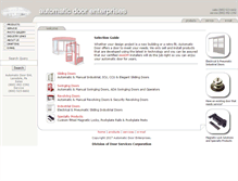 Tablet Screenshot of adedoors.com